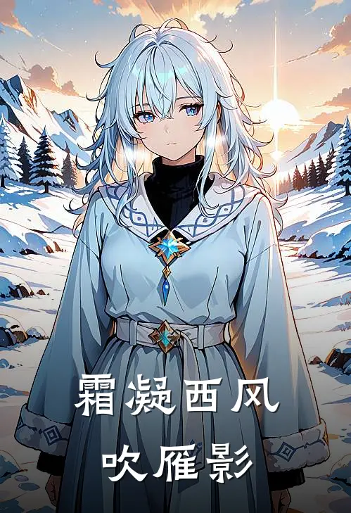 霜凝西风吹雁影