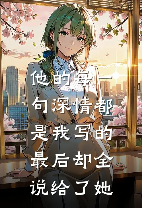 他的每一句深情都是我写的，最后却全说给了她