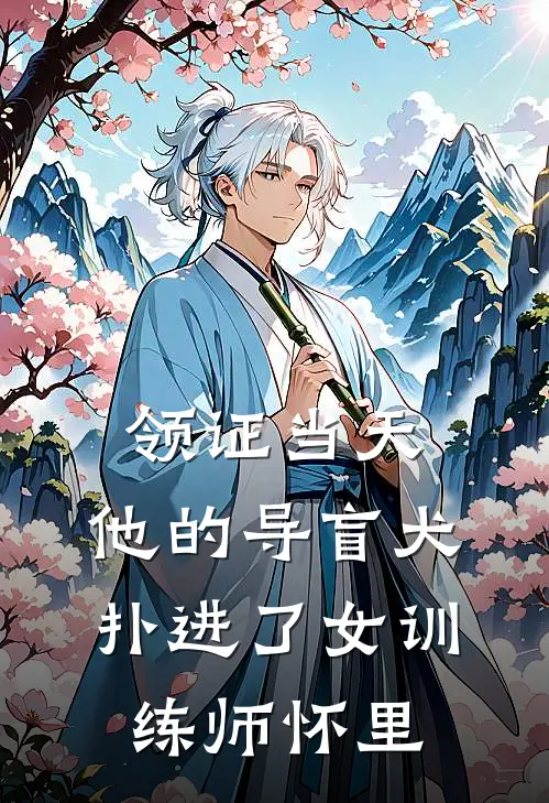 领证当天，他的导盲犬扑进了女训练师怀里