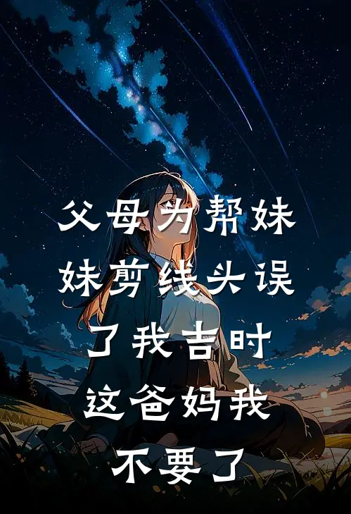 父母为帮妹妹剪线头误了我吉时，这爸妈我不要了