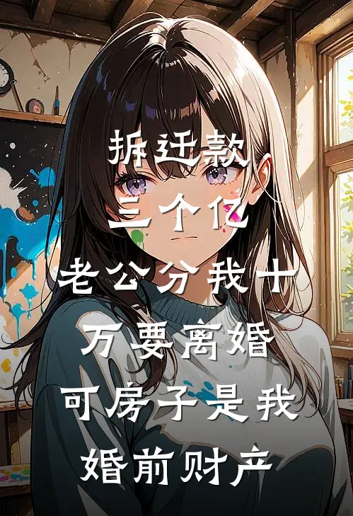 拆迁款三个亿，老公分我十万要离婚。可房子是我婚前财产