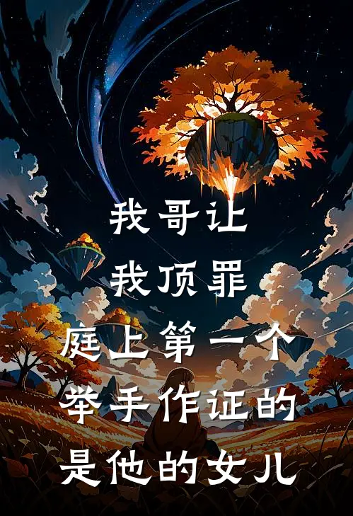 我哥让我顶罪，庭上第一个举手作证的是他的女儿