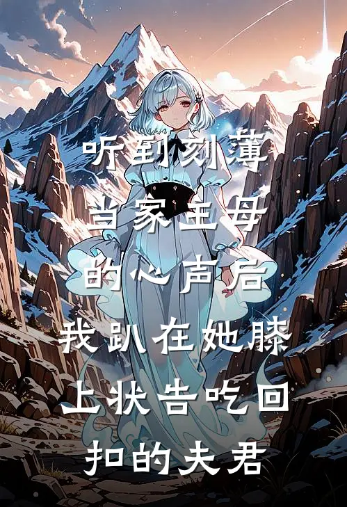听到刻薄当家主母的心声后，我趴在她膝上状告吃回扣的夫君