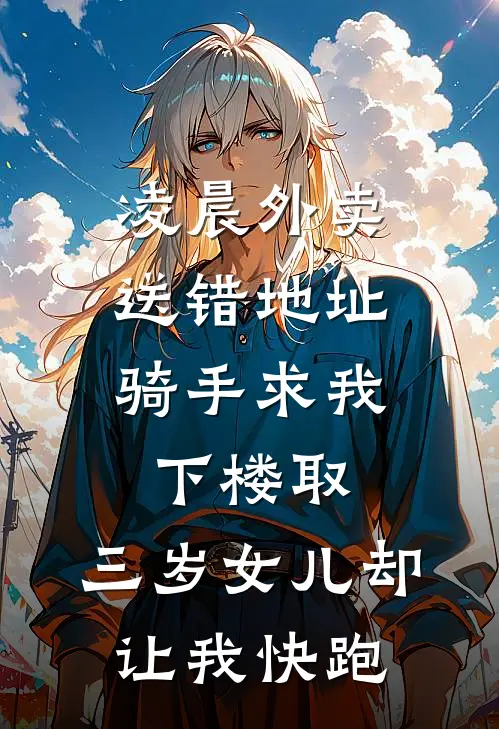 凌晨外卖送错地址，骑手求我下楼取，三岁女儿却让我快跑