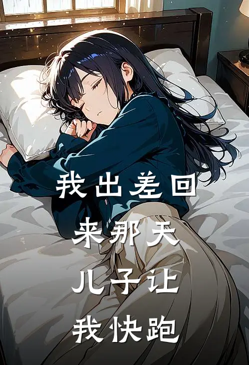 我出差回来那天，儿子让我快跑