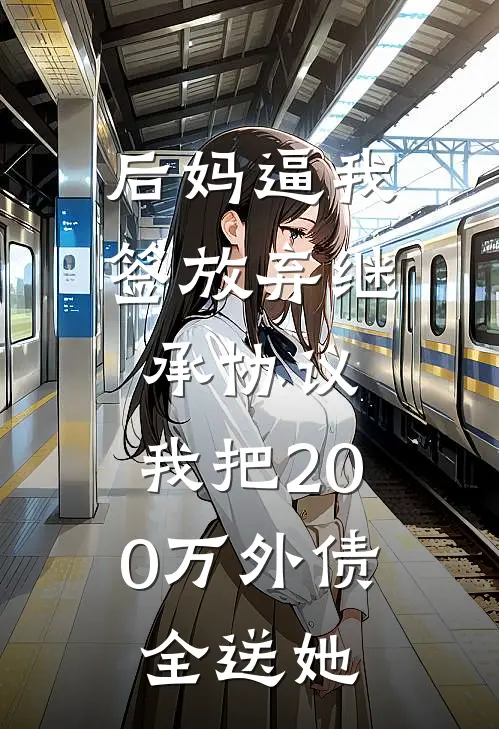 后妈逼我签放弃继承协议，我把200万外债全送她