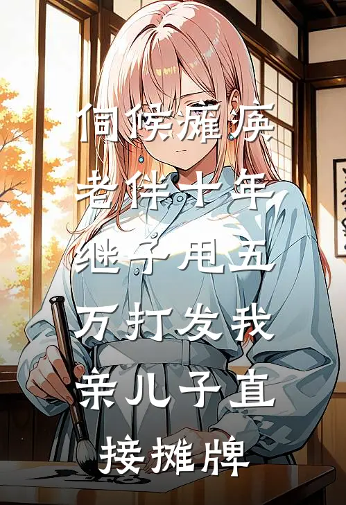 伺候瘫痪老伴十年，继子甩五万打发我，亲儿子直接摊牌