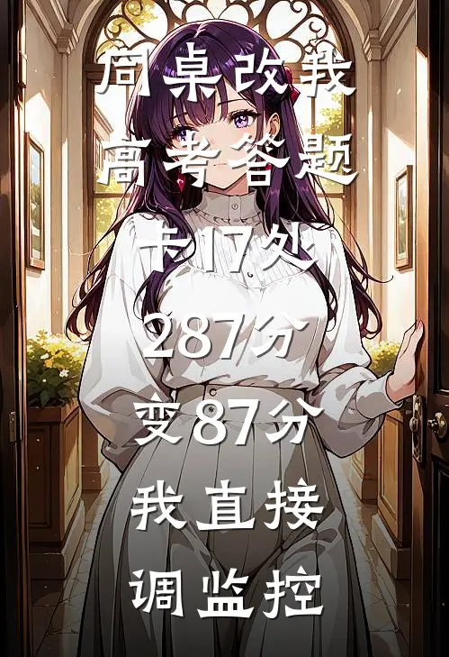 同桌改我高考答题卡17处，287分变87分，我直接调监控