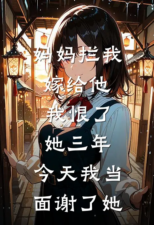 妈妈拦我嫁给他，我恨了她三年，今天我当面谢了她
