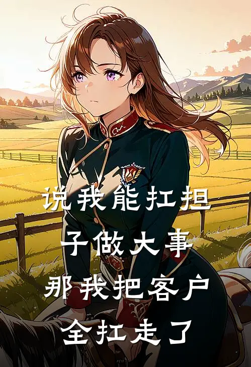 说我能扛担子做大事，那我把客户全扛走了