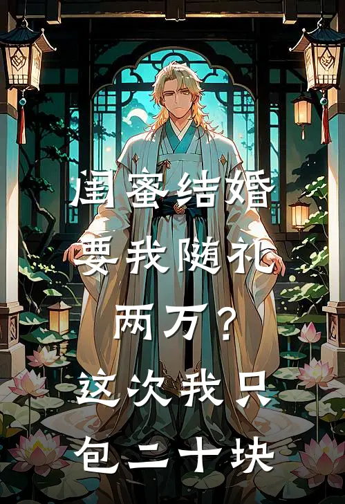 闺蜜结婚要我随礼两万？这次我只包二十块