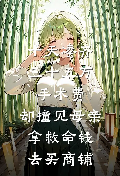 十天凑齐三十五万手术费，却撞见母亲拿救命钱去买商铺