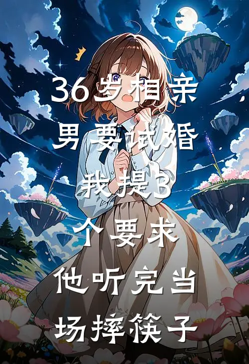 36岁相亲男要试婚，我提3个要求，他听完当场摔筷子