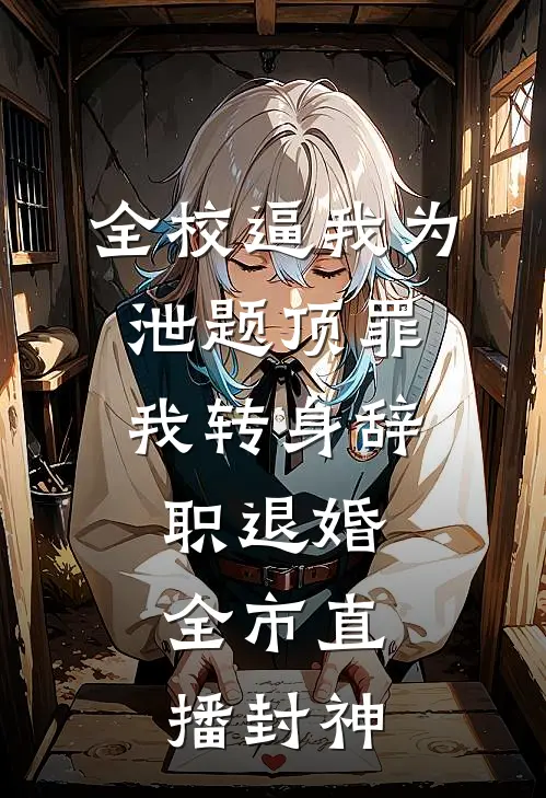 全校逼我为泄题顶罪，我转身辞职退婚，全市直播封神