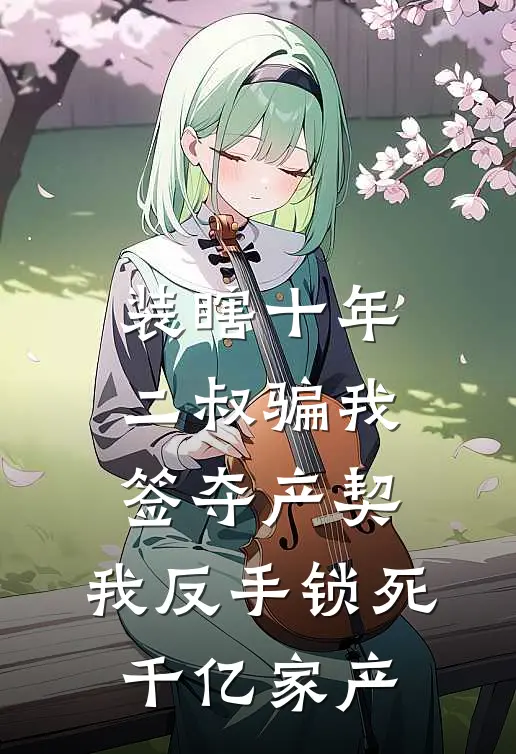 装瞎十年，二叔骗我签夺产契，我反手锁死千亿家产