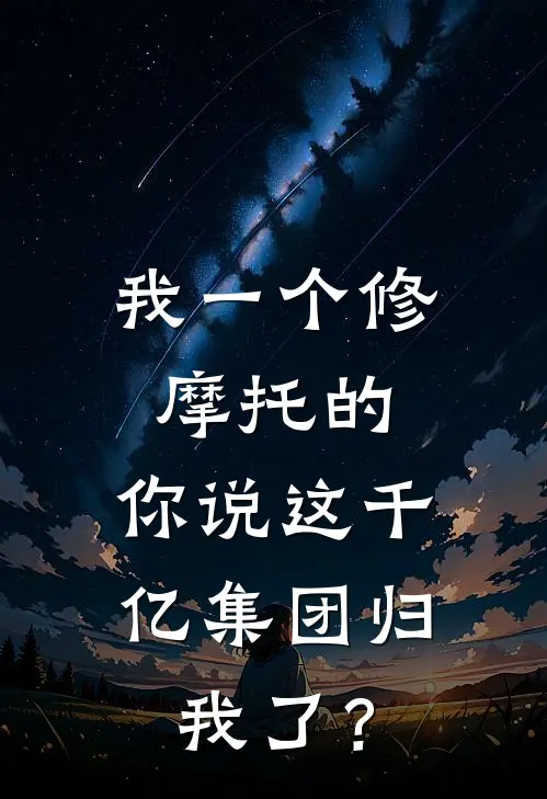 我一个修摩托的，你说这千亿集团归我了？
