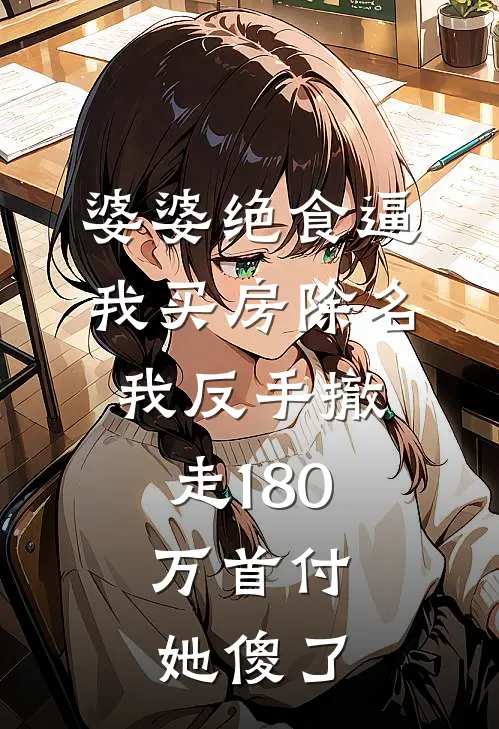 婆婆绝食逼我买房除名，我反手撤走180万首付，她傻了
