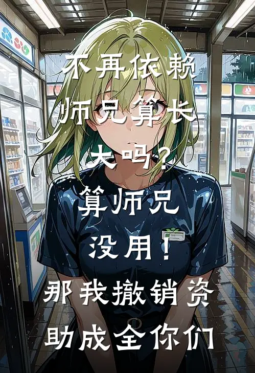 不再依赖师兄算长大吗？算师兄没用！那我撤销资助成全你们