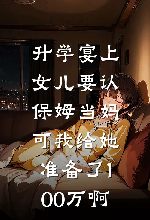 升学宴上，女儿要认保姆当妈，可我给她准备了100万啊