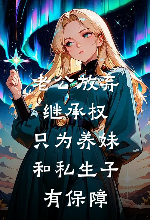 老公放弃继承权，只为养妹和私生子有保障