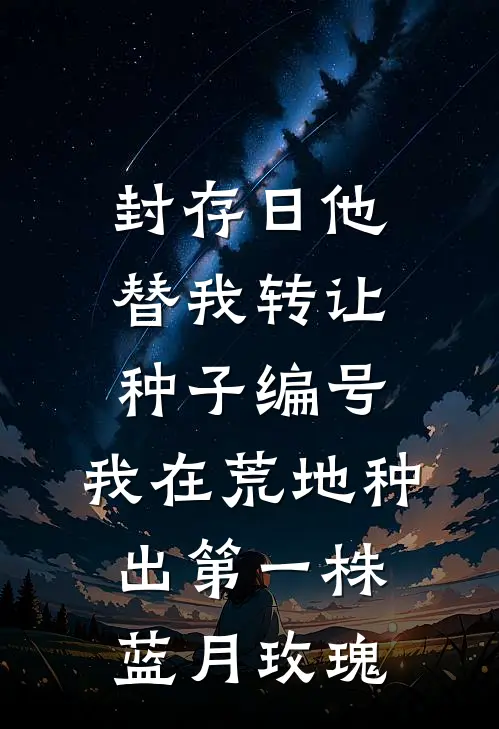 封存日他替我转让种子编号，我在荒地种出第一株蓝月玫瑰
