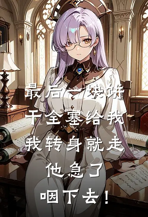 最后一块饼干全塞给我，我转身就走，他急了：咽下去！