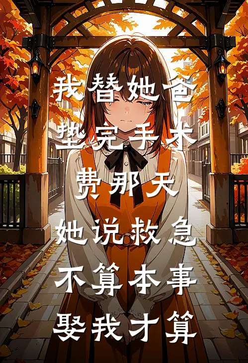 我替她爸垫完手术费那天，她说救急不算本事，娶我才算