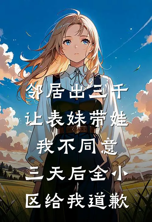 邻居出三千让表妹带娃我不同意，三天后全小区给我道歉