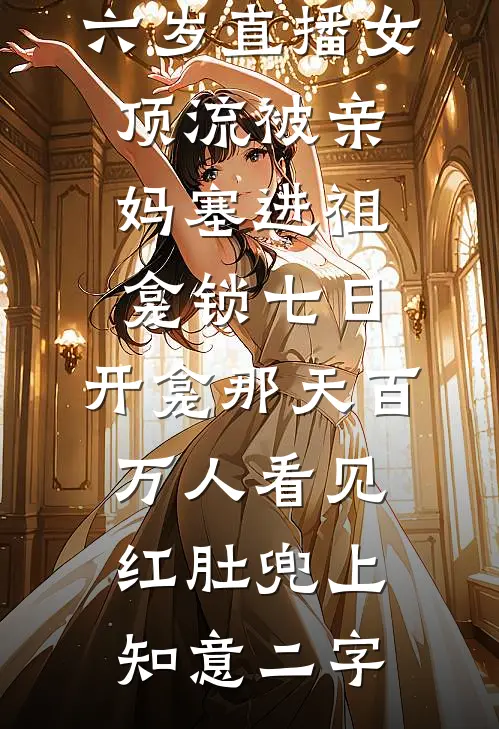 六岁直播女顶流被亲妈塞进祖龛锁七日，开龛那天百万人看见红肚兜上知意二字