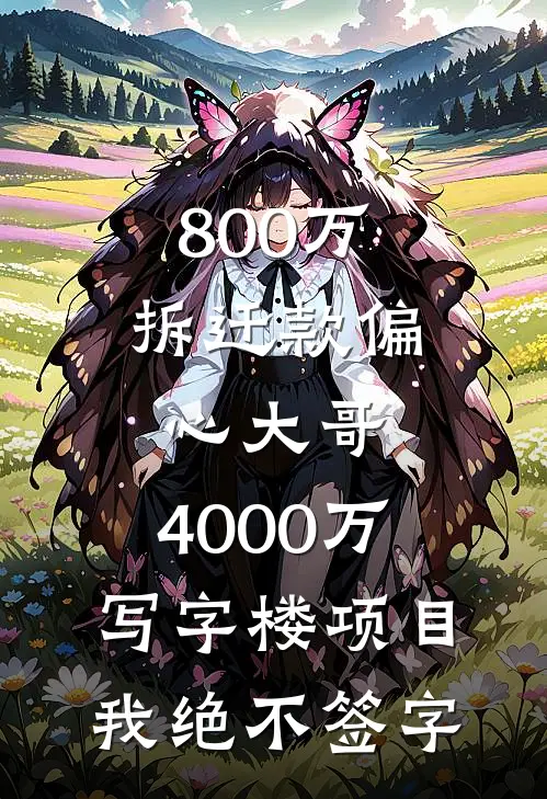 800万拆迁款偏心大哥，4000万写字楼项目，我绝不签字