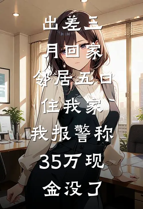 出差三月回家，邻居五口住我家，我报警称35万现金没了