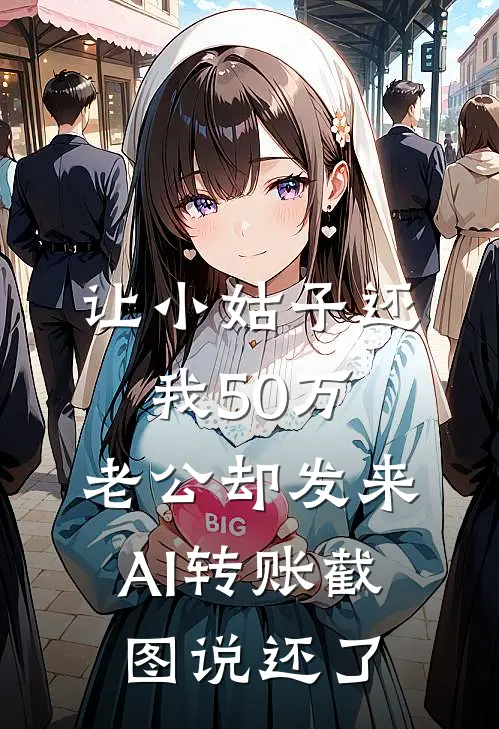 让小姑子还我50万，老公却发来AI转账截图说还了