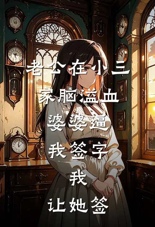 老公在小三家脑溢血，婆婆逼我签字，我：让她签
