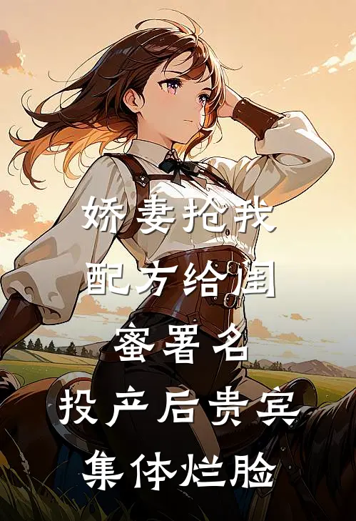 娇妻抢我配方给闺蜜署名，投产后贵宾集体烂脸