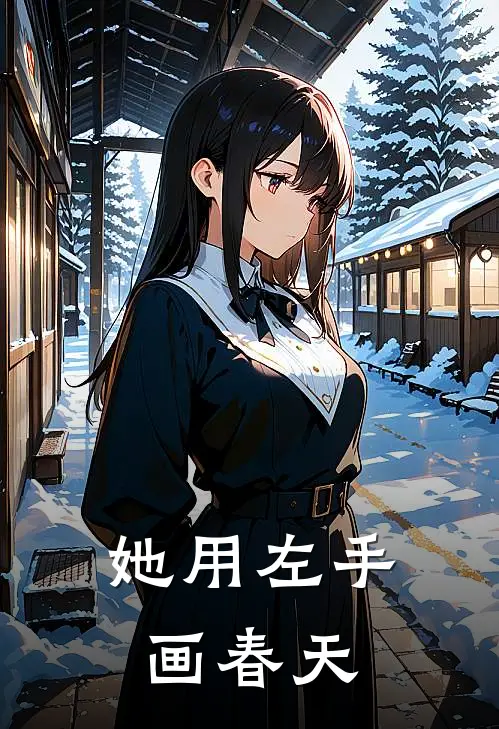 她用左手画春天