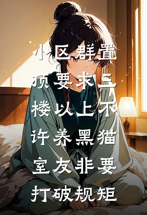 小区群置顶要求三楼以上不许养黑猫，室友非要打破规矩