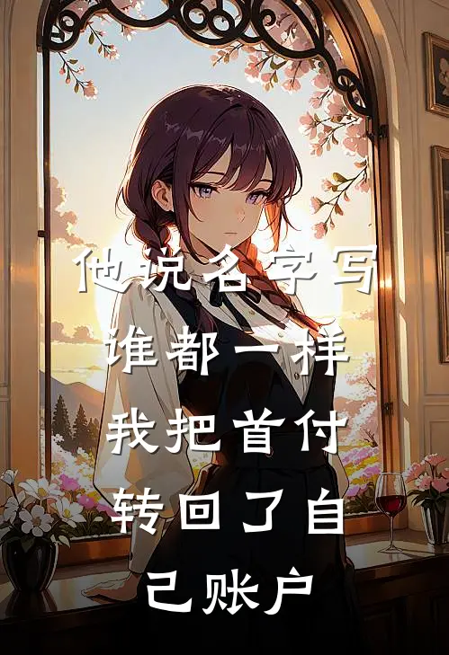 他说名字写谁都一样，我把首付转回了自己账户