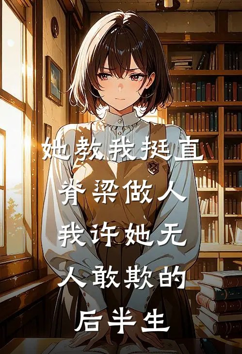 她教我挺直脊梁做人，我许她无人敢欺的后半生