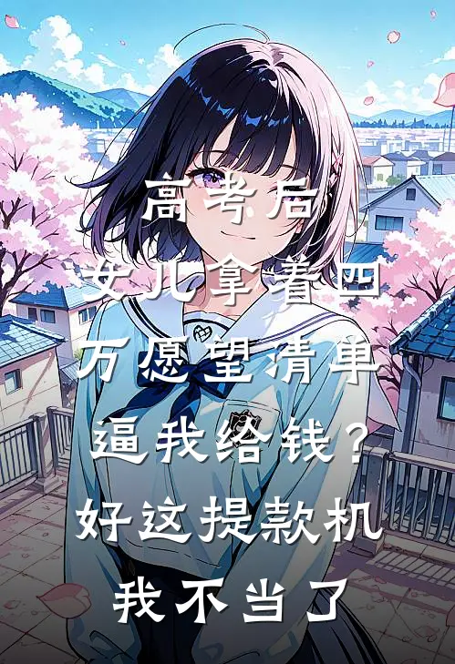 高考后，女儿拿着四万愿望清单逼我给钱？好，这提款机我不当了