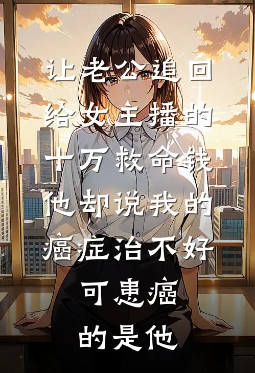 让老公追回给女主播的十万救命钱，他却说我的癌症治不好，可患癌的是他