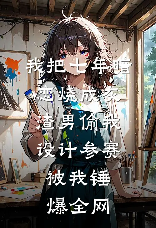 我把七年暗恋烧成灰，渣男偷我设计参赛，被我锤爆全网
