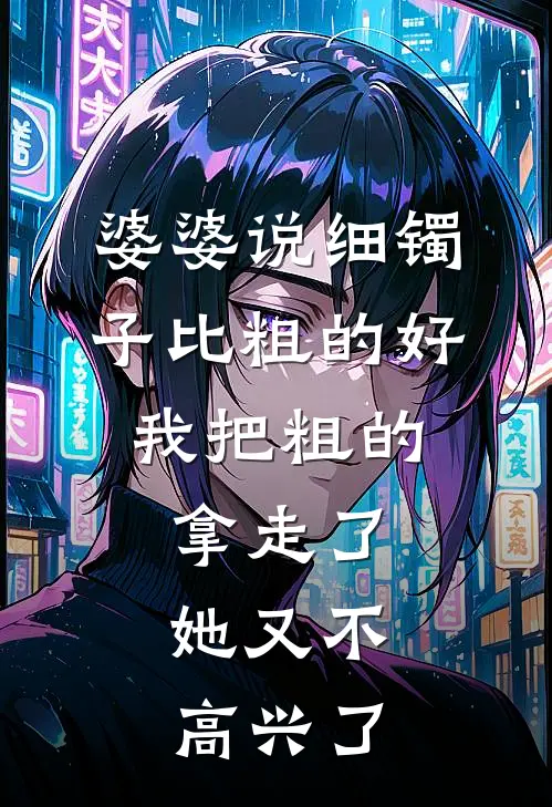 婆婆说细镯子比粗的好，我把粗的拿走了，她又不高兴了