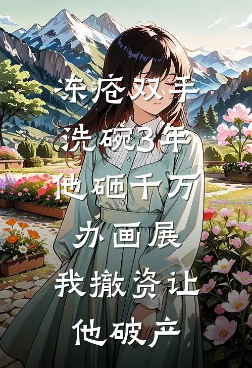 冻疮双手洗碗3年，他砸千万办画展，我撤资让他破产