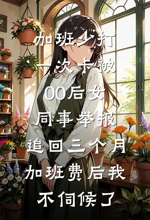 加班少打一次卡被00后女同事举报，追回三个月加班费后我不伺候了