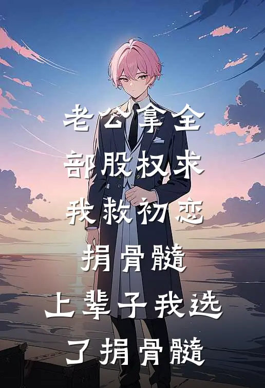 老公拿全部股权求我救初恋捐骨髓，上辈子我选了捐骨髓