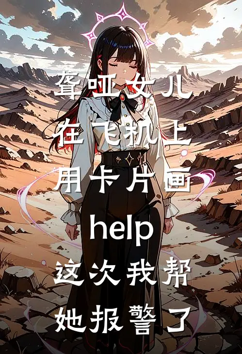 聋哑女儿在飞机上用卡片画help，这次我帮她报警了