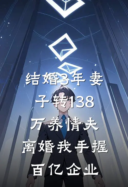结婚3年妻子转138万养情夫，离婚我手握百亿企业