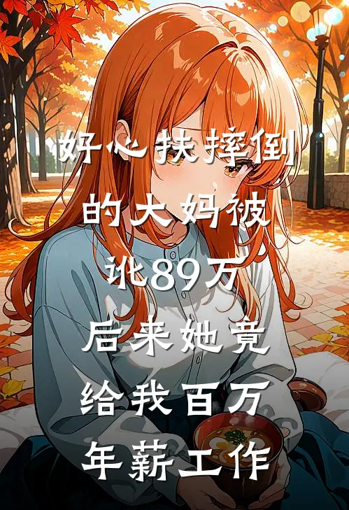 好心扶摔倒的大妈被讹89万，后来她竟给我百万年薪工作