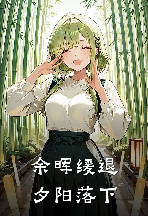 余晖缓退，夕阳落下