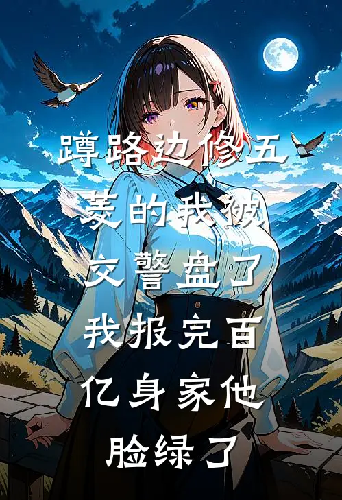 蹲路边修五菱的我被交警盘了，我报完百亿身家他脸绿了